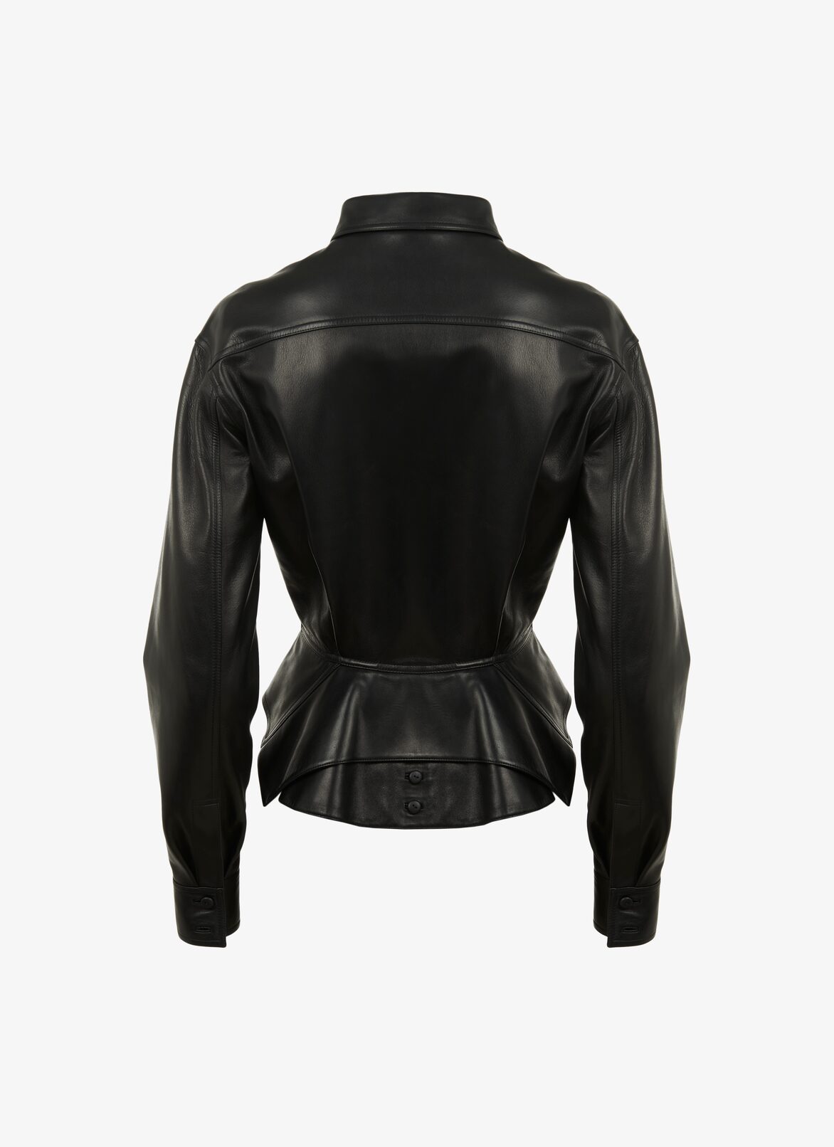 Alaïa Edition 1993 Leather Shirt ALAÏA BLACK ALAÏA EDITION 1993 LEATHER SHIRT